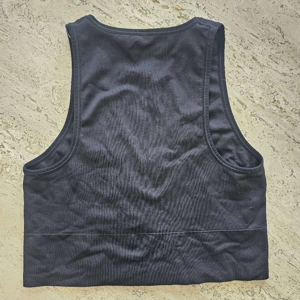 Athleta Aurora Seamless Crop Rib Tank - Picture 4 of 5